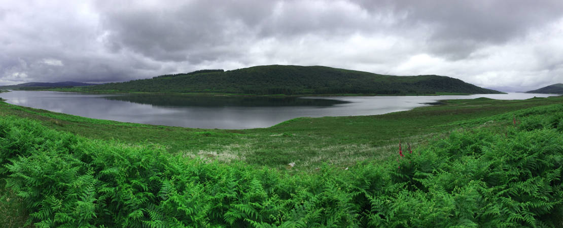 Crask Loch Reflection