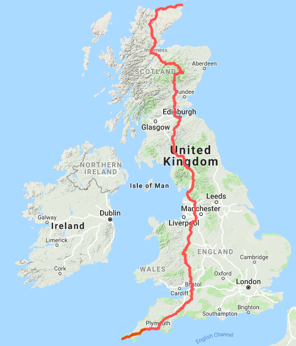 lejog guided tours