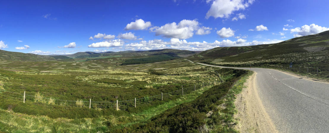 Cairngorm open road