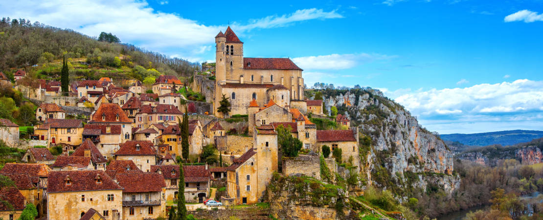 Saint-Cirq-Lapopie near Cahors